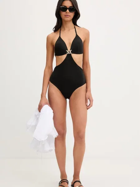 Max Mara Beachwear jednodielne plavky dámske CAMBRA čierna