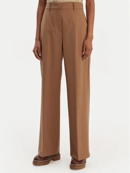 Weekend Max Mara Pantaloni palazzo Visivo maro