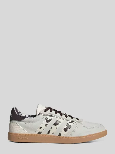 Sneakersy z naturalnej skóry model BREAKNET SLEEK' Adidas Sportswear beżowe