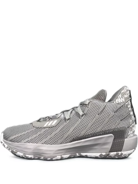 Křišťálové plátěné běžecké tenisky Adidas UltraBoost bílé