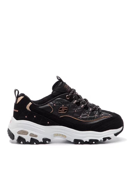 Sneakersy Skechers D'lites Glamour Feels čierna