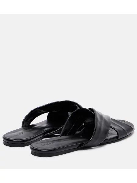 Sandale Khaite din piele negru