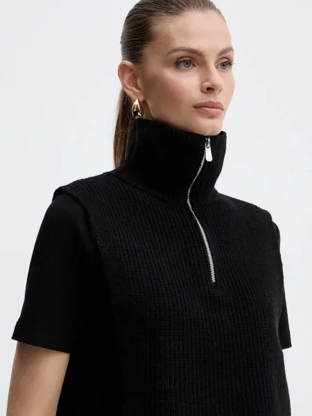 Снуд з додаванням вовни Pinko однотонна чорний