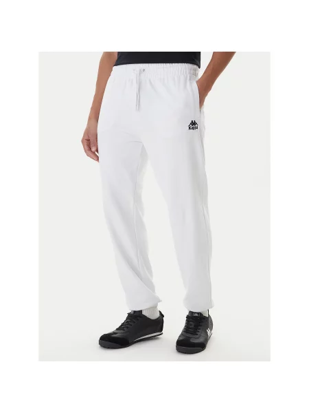 Kappa Sportinės kelnės Gothenburg Regular Fit balta