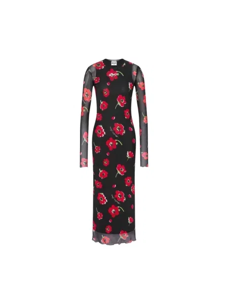 Wielobarwność sukienka Moschino tiulowa