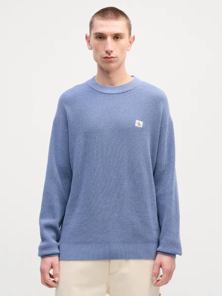 Calvin Klein Jeans Sveter modrá