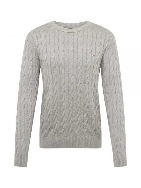 TOMMY HILFIGER Pulover Classic amestecat gri