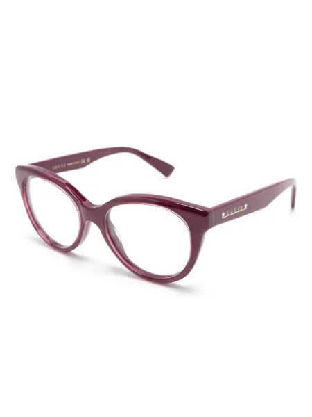 Слънчеви очила Gucci Eyewear с автограф виолетово