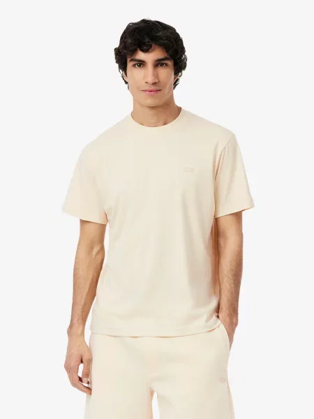 Футболка Lacoste бежевая