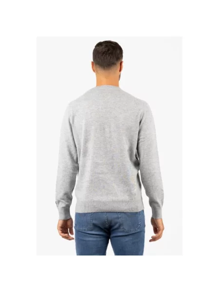Sweter Saint Barth wełniany szary