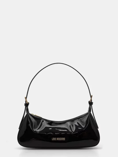 Love Moschino torebka bagietka czarna