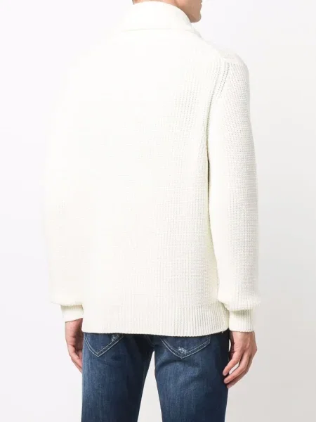 Жилетка Drumohr от мерино вълна бяло