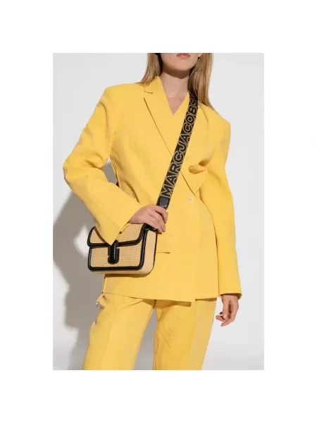 Torebka Marc Jacobs na cienkie ramiączka czarna