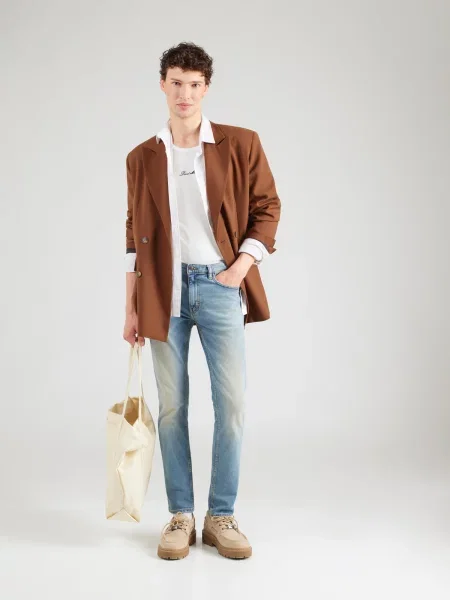 HUGO Džínsy denim modrá