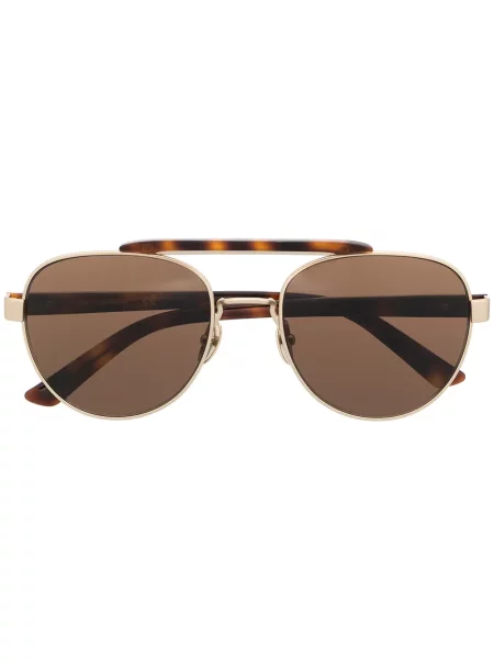Ochelari de soare Calvin Klein maro