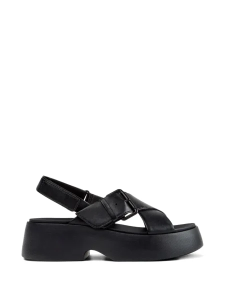 Sandale Camper cu cataramă negru