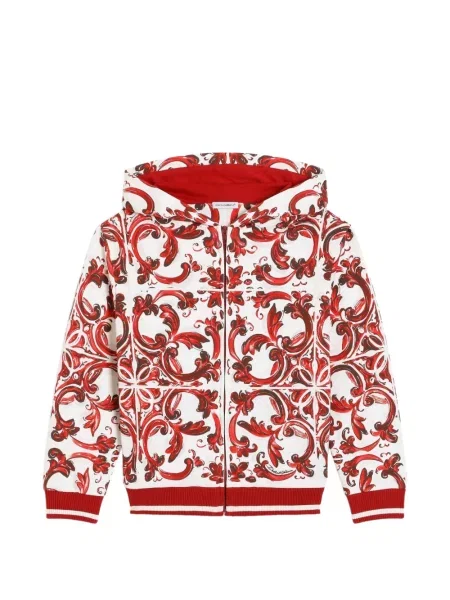 Bluza z kapturem dziecięca Dolce And Gabbana biała