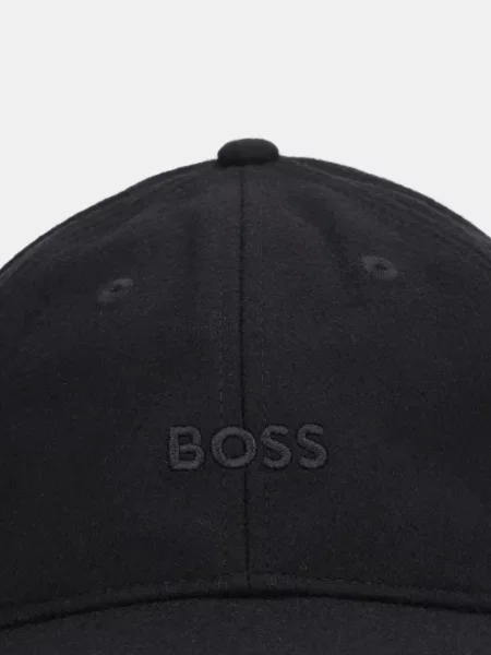 Кепка з додаванням вовни BOSS Orange чорний