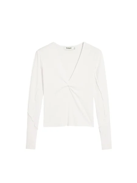 Desigual Tricou alb
