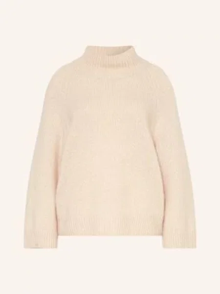 Herzen's Angelegenheit Sweter Z Dodatkiem Kaszmiru beige beżowy