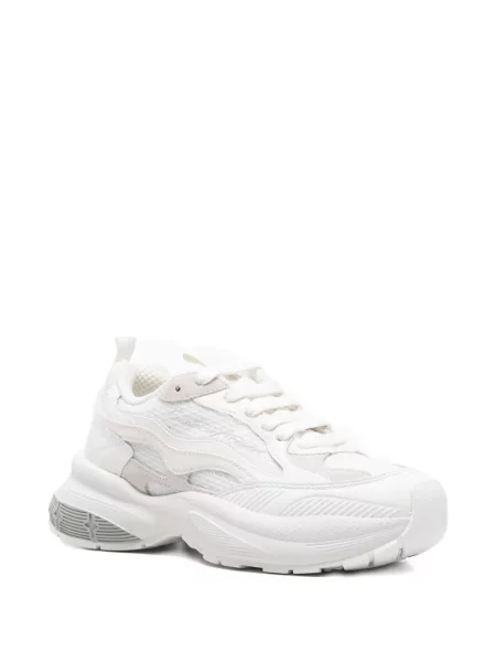 Sneakerși Emporio Armani din piele alb