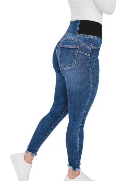 Blugi skinny M.sara skinny fit negru