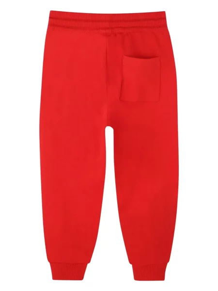 Dětské kalhoty jogger Hugo červené