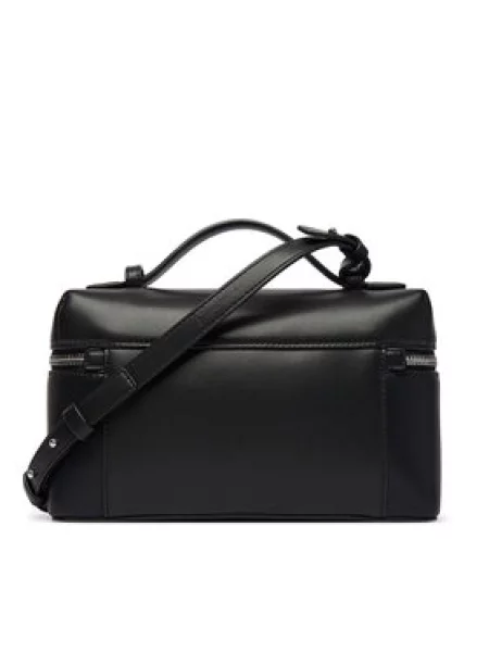 Emporio Armani női bőr keresztpántos táska fekete