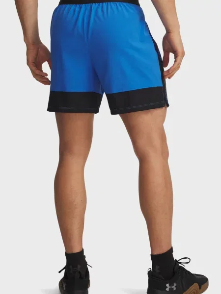 Короткие спортивные шорты Under Armour голубые