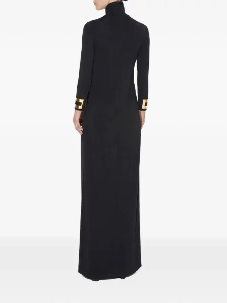 Top Elisabetta Franchi din jerseu negru