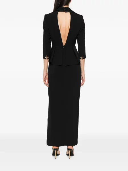Rochie Elisabetta Franchi cu rever negru