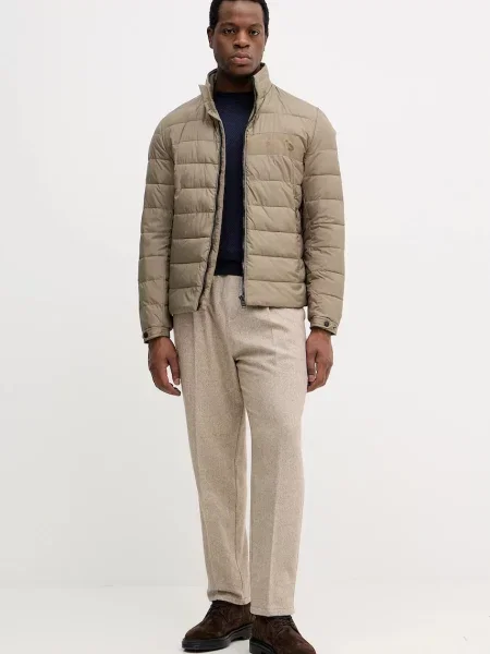 Демисезонная куртка Boss фиолетовая