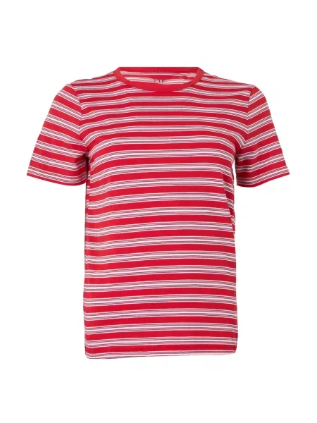 GAP Tricou albastru deschis / sângeriu alb