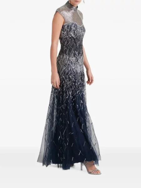 Rochie Temperley London cu paiete albastru
