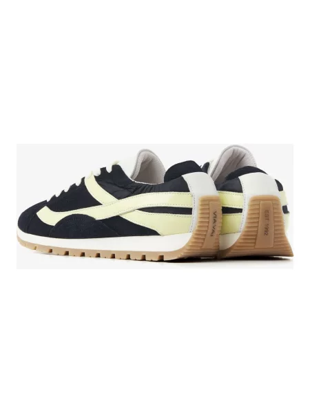 Sneakersy Via Vai skórzane niebieskie