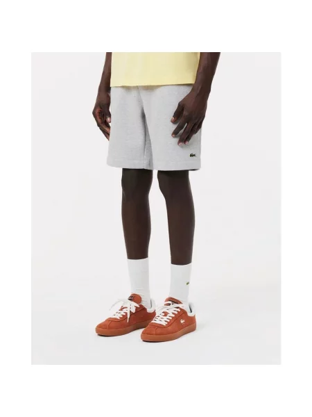 Szorty Lacoste Logo XL szare