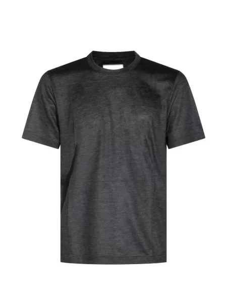 Tricou Marco Pescarolo din cașmir gri