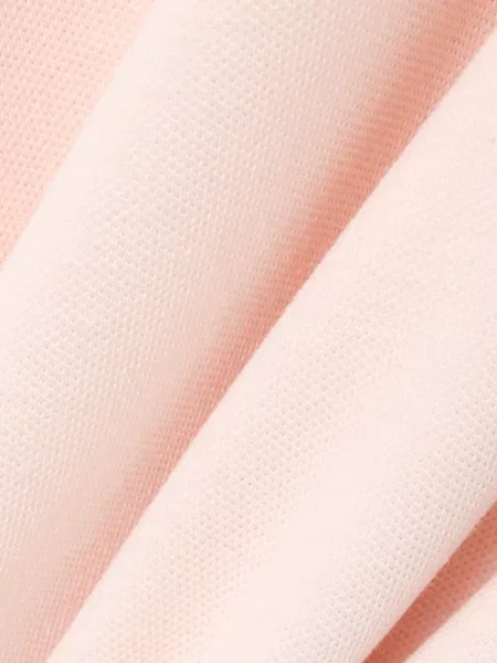 Tricou Lacoste cu broderie roz