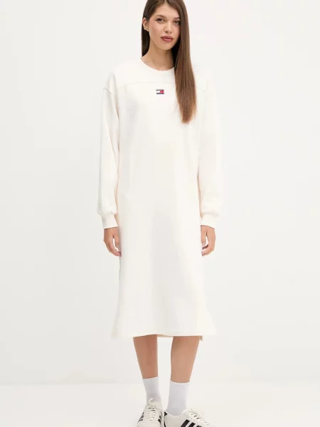 Tommy Jeans rochie din bej