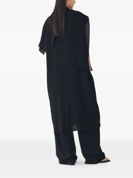 Rochie Tomboy drapată plic negru