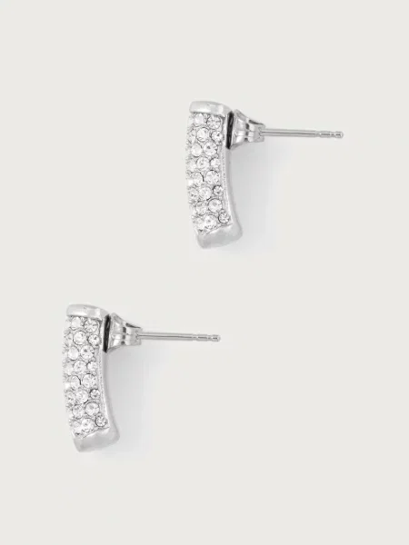 Trussardi сережки з нержавіючої сталі