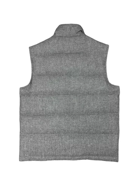 Matlasat vestă Eleventy de lână gri