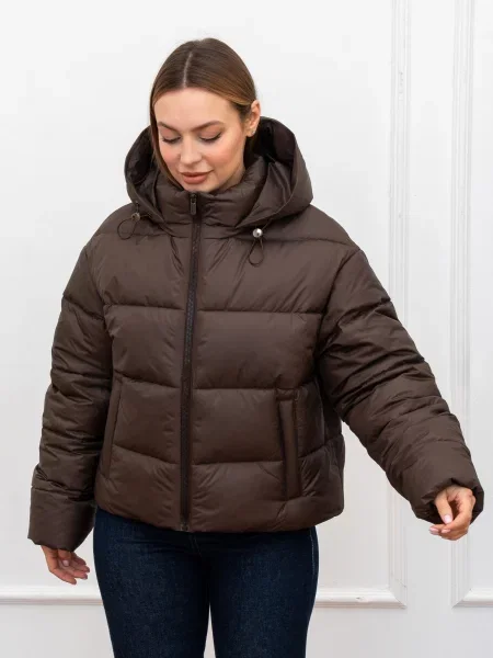 Демісезонна куртка UVENTUM світло-коричневий коричнева