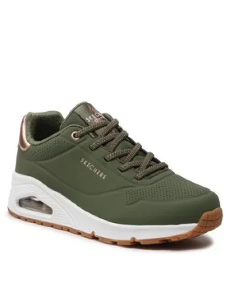 Sneakerși Skechers verde