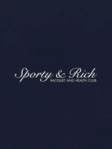 Шорти Sporty & Rich бродирани синьо