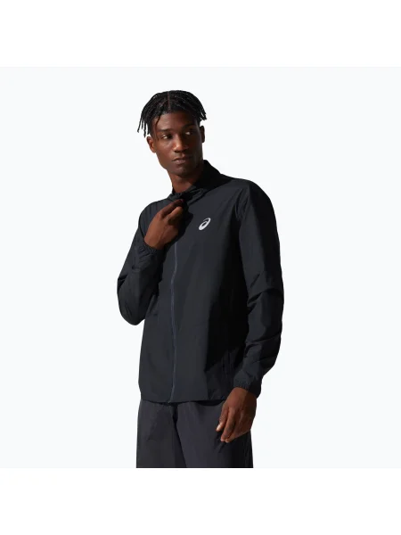 Мъжко яке ASICS Core Jacket performance яке за бягане черно