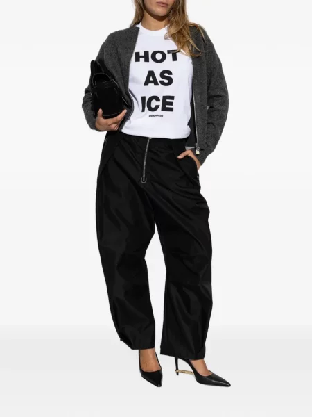 Tricou Dsquared2 cu imagine alb