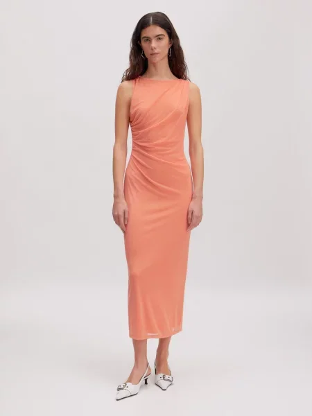 EDITED Rochie Noura' portocaliu