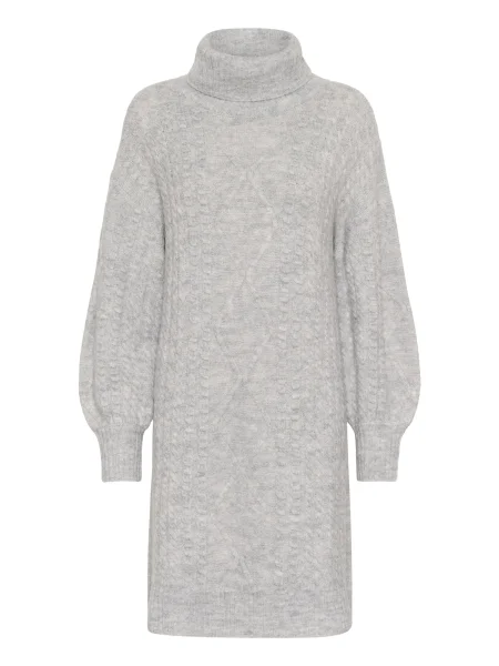 Cream Rochie tricotat CRPumpkin' gri