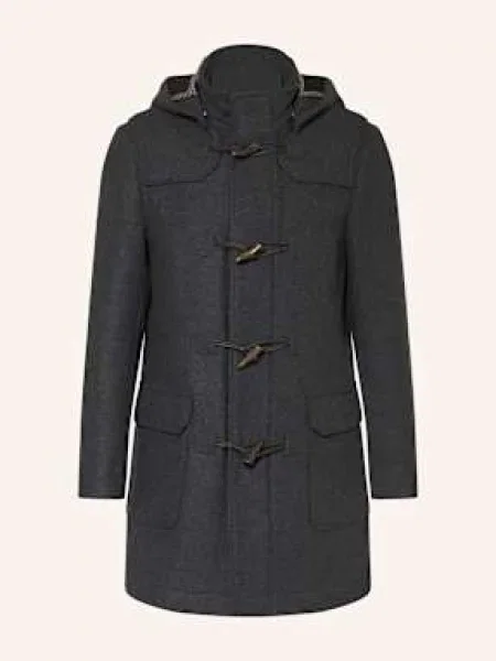 Strokesman's Budrysówka Z Odpinanym Kapturem grau